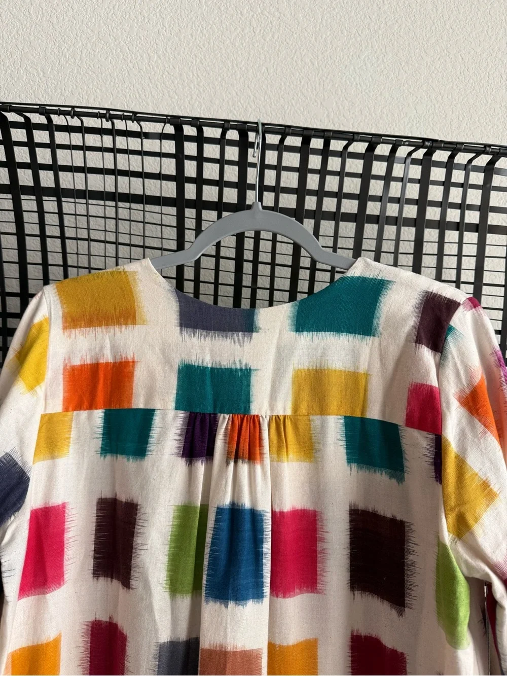 Kleed Nagar Squares Kaftan Dress - Picture 7 of 12
